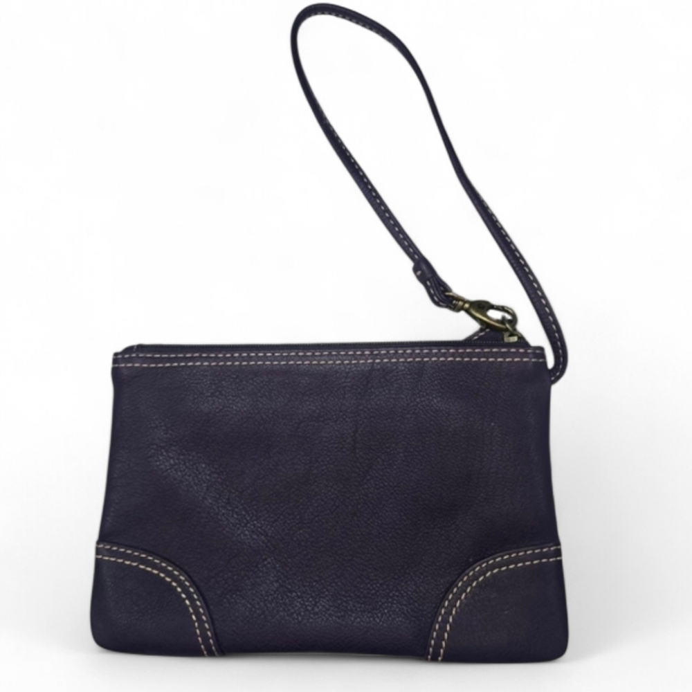 Levenger Leather Wristlet